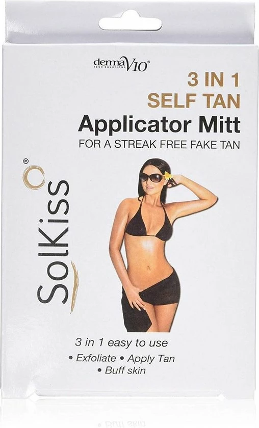 Solaris Solkiss 3 In 1 Applicator Handschoen - Afbeelding 3