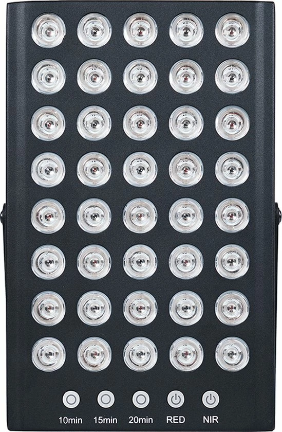 HEALING LIGHTS Noir 60 - Rood Licht Therapie Led Lamp Collageen Booster Infrarood LED Lamp Licht Therapie - Afbeelding 3