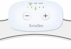Terraillon - Easy Care Nek En Rug- Pijn Therapie (TENS) & Spier Stimulatie (EMS) & Relaxatie En Massage (MASS)