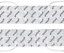 Axion - 2 Lange TENS/EMS Rugelektroden - Speciaal Voor Rugklachten - 33x4cm - Zelfklevend