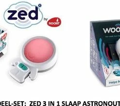 ROCKIT | SLAAPHULP - VOORDEELSET | WOOSHH DE BABY SUSSER + ZED 3 IN 1 SLAAP ASTRONAUT | SLAAPTRAINER