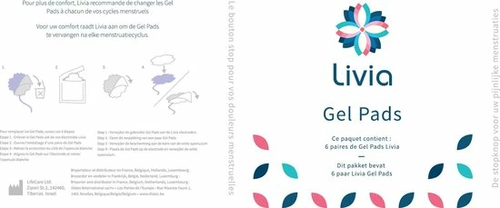 Livia Gel Pads - 6 Sets - Afbeelding 3
