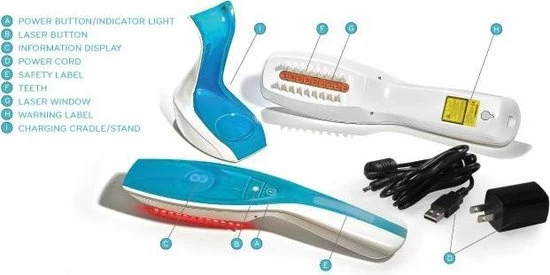 HairMax Laserkam Ultima 12 - Afbeelding 13