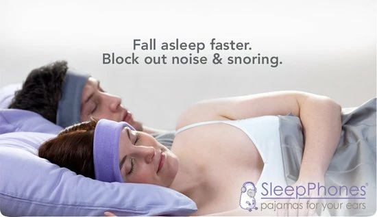 SleepPhones® Classic Breeze Pitch Black/Zwart - Small/Extra Small - Afbeelding 3