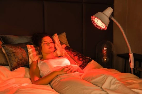 FLEXIE? Infralux 250 ? Infraroodlamp Met Phillips Warmtelamp ? Voor Gewrichten/Spieren/Pijn/Huid ? Red Light Therapy ? Rood Licht Therapie ? 250Watt - Afbeelding 6