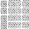 Axion - 16 TENS/EMS Elektroden Pads - Voor Elektrodentherapie - 50x50cm En 50x100cm - Zelfklevend