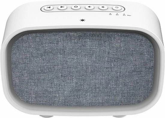 FEDEC White Noise Machine - Slaaphulp - Slaaptrainer Voor Baby - USB Kabel - Wit