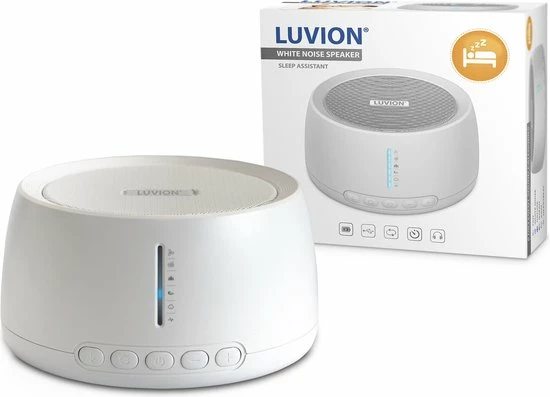 NIEUW - Luvion White Noise Machine - Soundspa - Kalmerende Witte Ruis Voor Je Baby, Kinderen ?n Volwassenen - Laat Je Baby Beter Slapen! - Afbeelding 2