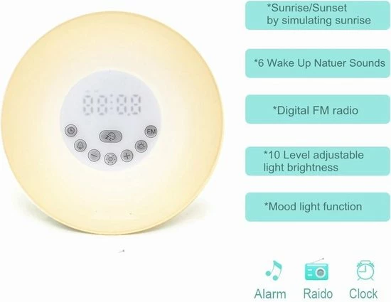 Merkloos Wake-up Light - Afbeelding 2
