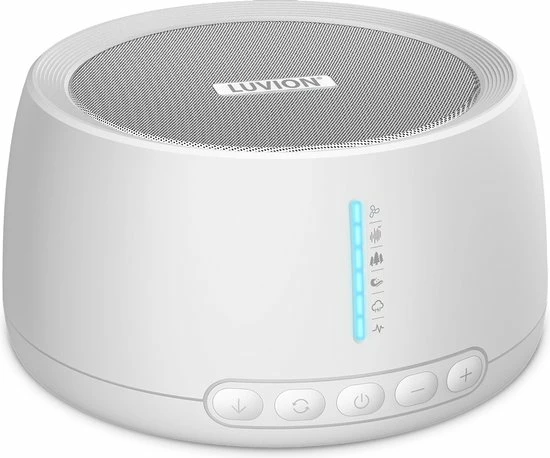 NIEUW - Luvion White Noise Machine - Soundspa - Kalmerende Witte Ruis Voor Je Baby, Kinderen ?n Volwassenen - Laat Je Baby Beter Slapen! - Afbeelding 6