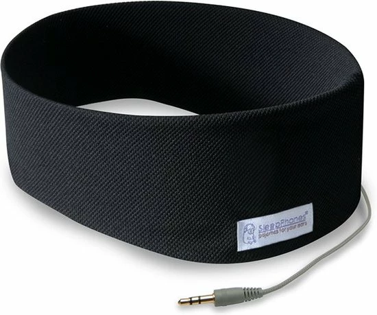 SleepPhones® Classic Breeze Pitch Black/Zwart - Small/Extra Small