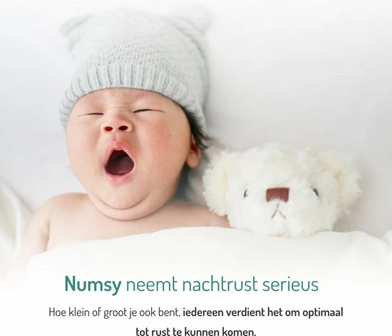 Numsy? Lumi White Noise Machine Baby - Witte Ruis Apparaat Volwassen - Slaaptrainer Kinderen - Geluidsmachine - Baarmoeder En Hart - Afbeelding 13