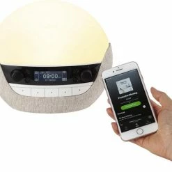 Lumie Bodyclock Luxe 700FM - Wake-up Light - FM Radio/Bluetooth - Beige