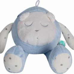 MyHummy? Snoozy - Slaapsensor - Witte Ruis - Babyknuffel - Slaaphulp - Blauw