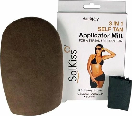 Solaris Solkiss 3 In 1 Applicator Handschoen