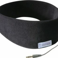 SleepPhones® Classic Fleece Zwart - Large/Extra Large