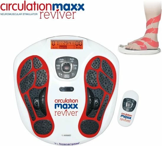 BioEnergiser Circulation Maxx Reviver Bloedcirculatie Apparaat - Leg Revitaliser - Spierstimulatie - Afbeelding 4
