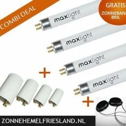 Hapro Zonnebank Lampen - Vervangings-set (voor De Gezichtsbruiner; Hapro Summerglow HB 175)