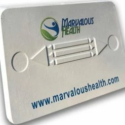 Marvalous Health EMF Safe Card - Bescherming Tegen Straling - Betere Slaap (beschikbaar In Grijs, Wit, Mintgroen En Zwart)