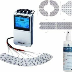 Axion - TENS-EMS Apparaat STIM-PRO X9+ - Voor Elektrodentherapie - Met Contactspray En Elektroden Pads