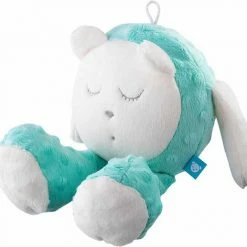 MyHummy? Snoozy - Slaapsensor - Witte Ruis - Babyknuffel - Slaaphulp - Mint