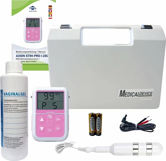 Axion - Professionele Vrouwen Bekkenbodemtrainer - Voor Elektrodentherapie - Behandeling Incontinentie