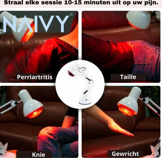 Naivy? || Infrarood Lamp || Infrarood Fysiotherapie Instrument - Afbeelding 5