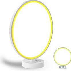 Premes Daglichtlamp - Professioneel - ? 32 - USB Poort - 10000Lux - Touch Screen - 3 Kleuren - Daglichtlamp Bureaulamp - Daglichtlamp 10.000 Lux - Lichttherapielamp -Daglichtlampen - Lichttherapie