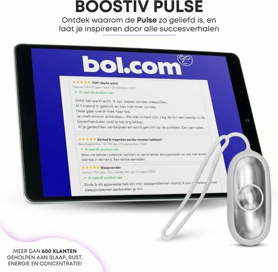 Boostiv® Sleep & Focus - Bevordering Melatonine En Serotonine Aanmaak - Frequentietherapie - Slaaphulpen - Relax - Fit - Tegen Depressie - Afbeelding 16