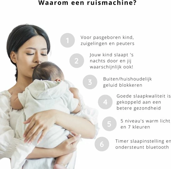 Merkloos CE Keurmerk White Noise - Afbeelding 2