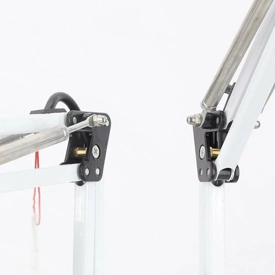 Hwaleng CQJ-24_ TDP Staande Lamp, Dubbele Kop. Elektro-magnetische Warmte Straling Lamp. Voor 1 Of 2 Personen - Afbeelding 11