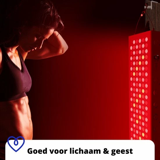 Magnificos - Infraroodlamp - Warmtelamp - Infrarood Panelen - Lichttherapie - Rood Licht Therapie - 180 Led Lampen ? 5W - Afbeelding 3