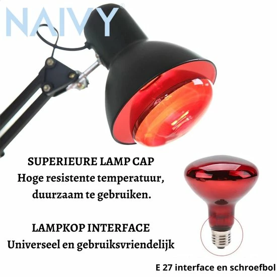 Naivy? || Infrarood Lamp || Infrarood Fysiotherapie Instrument - Afbeelding 3