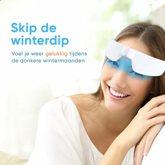 Glowbox Lichttherapiebril ? Daglicht Bril - Energie Lamp ? Winterdepressie Lichttherapie ? Zonlicht ? Black Friday 2022 Deals - Afbeelding 2