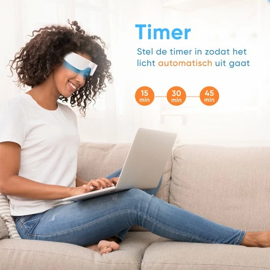 Glowbox Lichttherapiebril ? Daglicht Bril - Energie Lamp ? Winterdepressie Lichttherapie ? Zonlicht ? Black Friday 2022 Deals - Afbeelding 4