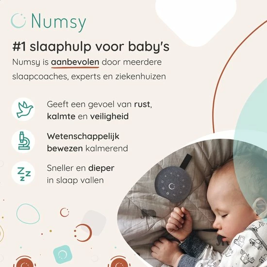 Numsy Move White Noise Machine Baby - Witte Ruis Machine - Afbeelding 6