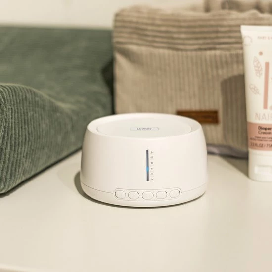 NIEUW - Luvion White Noise Machine - Soundspa - Kalmerende Witte Ruis Voor Je Baby, Kinderen ?n Volwassenen - Laat Je Baby Beter Slapen! - Afbeelding 3
