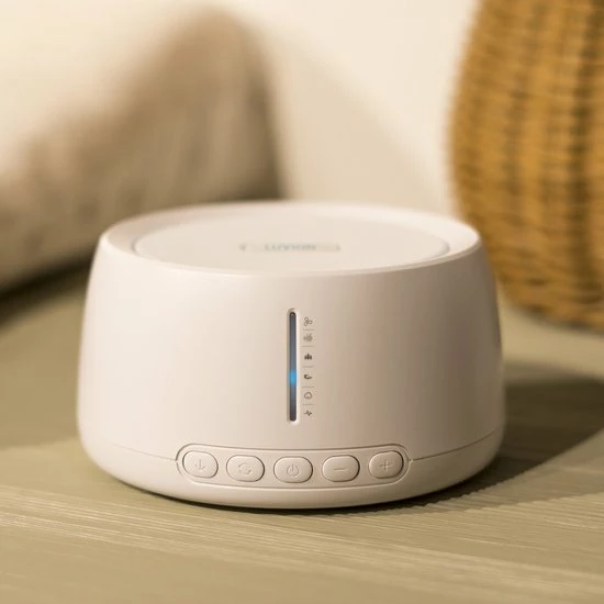 NIEUW - Luvion White Noise Machine - Soundspa - Kalmerende Witte Ruis Voor Je Baby, Kinderen ?n Volwassenen - Laat Je Baby Beter Slapen! - Afbeelding 5