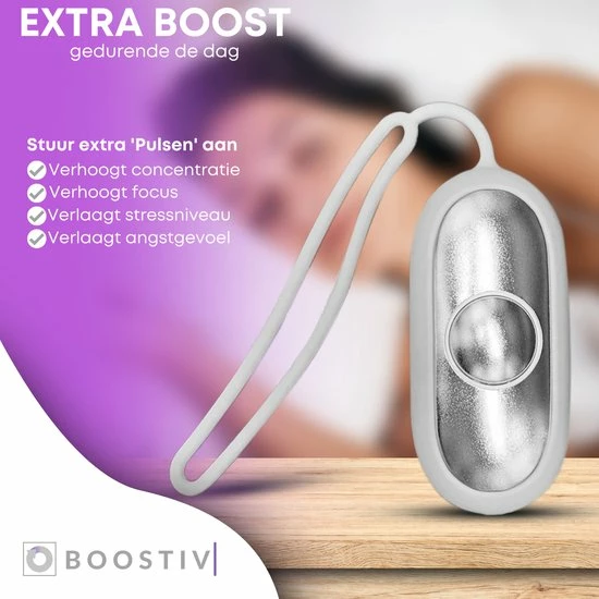Boostiv® Sleep & Focus - Bevordering Melatonine En Serotonine Aanmaak - Frequentietherapie - Slaaphulpen - Relax - Fit - Tegen Depressie - Afbeelding 11