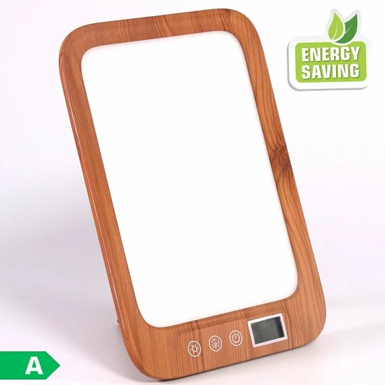 QuchiQ? Daglichtlamp 10.000 Lux - Lichttherapie Lamp - Daylight Lamp - 3 Kleuren - Bureaulamp - Timerfunctie - Sunlight Therapy - Energiezuinig A+