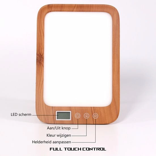 QuchiQ? Daglichtlamp 10.000 Lux - Lichttherapie Lamp - Daylight Lamp - 3 Kleuren - Bureaulamp - Timerfunctie - Sunlight Therapy - Energiezuinig A+ - Afbeelding 6