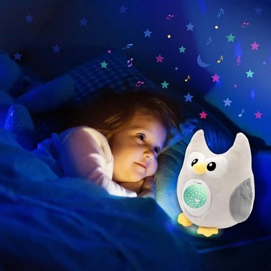 TrueLife Slaaptrainer En White Noise Machine En Sterrenprojector ? Knuffel Uil ? Slaapgeluiden ? Witte Ruis ? Baby - Peuter - Afbeelding 8
