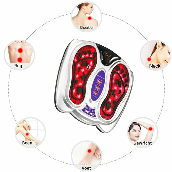 Better Life Elektrisch Voetmassage Apparaat Op Basis Van Biologische Magnetische Golftherapie - Stimuleert De Bloedsomloop - Vermindert Vochtophoping - Bloedcirculatie Apparaat - Spierstimulatie - Afbeelding 9