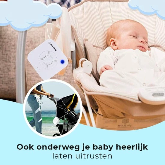 AyeSleep? Original White Noise Machine - 9 Geluiden - Slaaptrainer - Slaaphulp - Afbeelding 6