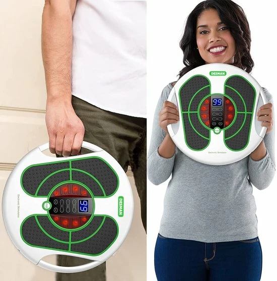 Desman ? Bloedcirculatieapparaat - Verbeter Je Bloedsomloop ? Spierstimulator - Voor Benen En Voeten - TENS/EMS - Afbeelding 3