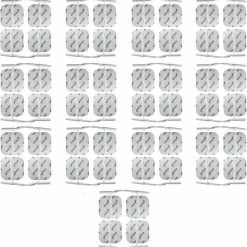 Axion - 52 Elektrode Blokken 4x4 Cm - EMS En TENS - Herstel - Spier- En Gewrichtspijn - Zelfklevend