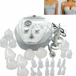 Merkloos Vaccum Pomp Borsten - Borstvergroting - Breast Gro - Borstenpomp - Grotere Borsten - Afslanken - Gewichtsbeheersing - Lymfedrainage