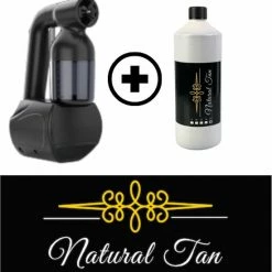 Natural Tan - Spray Tan Apparaat- Baby Tan Handy + Fast Tan 250ml