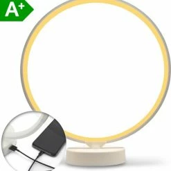 LIROMA® Daglichtlamp - Gratis Opberghoes - ⌀ 32 - 10.000 LUX - USB Poort - 3 Kleuren - Bureaulamp - Lichttherapielamp - Lichttherapie - Black Friday 2022 Deals