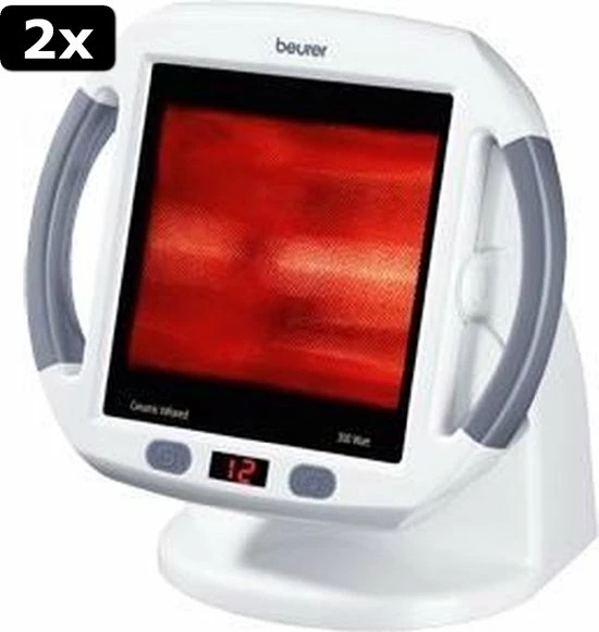2x Beurer IL50 - Infraroodlamp - Timer - 300 Watt - Groot Oppervlak - Afbeelding 10